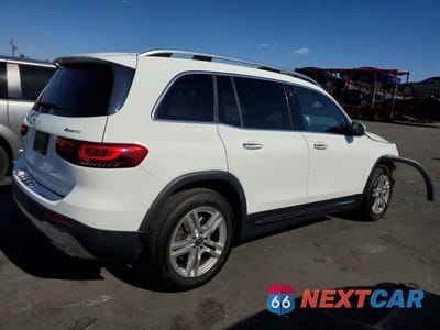 Trzecie zdjęcie samochodu z tyłu: 2020 MERCEDES-BENZ GLB 250 4MATIC VIN:W1N4M4HB0LW023825 - miniatura