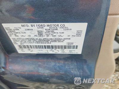 Zdjęcie 13 z 13 samochodu: 2011 FORD ESCAPE XLT VIN:1FMCU9D7XBKB22364 - miniatura