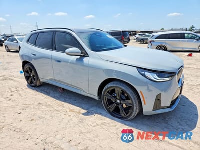 Czwarte zdjęcie samochodu z boku: 2026 BMW X3 30 XDRIVE VIN:5UX53GP05T9440676 - miniatura
