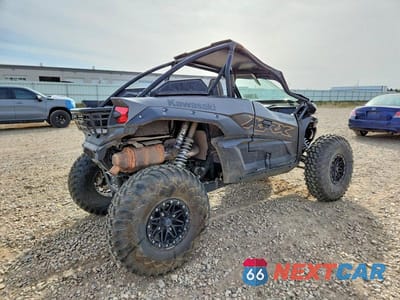 Czwarte zdjęcie samochodu z boku: 2023 KAWASAKI KRF 1000 UTILITY VEHICLE VIN:JKARFCC17PB502931 - miniatura