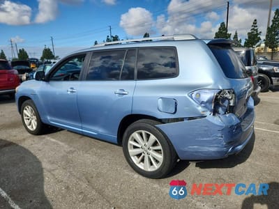 Drugie zdjęcie samochodu z przodu: 2010 TOYOTA HIGHLANDER HYBRID LIMITED VIN:JTEJW3EH3A2048015 - miniatura