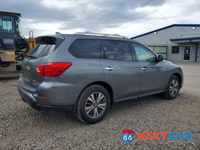 Trzecie zdjęcie samochodu z tyłu: 2019 NISSAN PATHFINDER S VIN:5N1DR2MM9KC628751 - miniatura