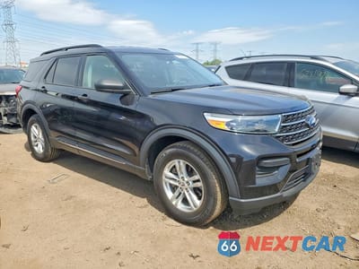 Czwarte zdjęcie samochodu z boku: 2020 FORD EXPLORER XLT VIN:1FMSK8DH1LGD14040 - miniatura