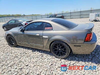 Drugie zdjęcie samochodu z przodu: 2003 FORD MUSTANG COBRA SVT VIN:1FAFP48Y93F300084 - miniatura