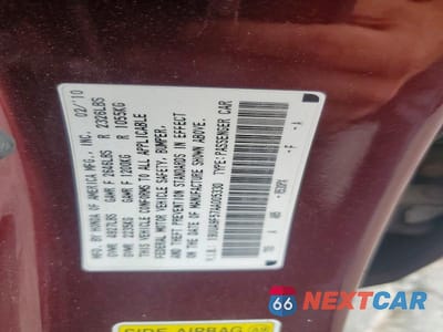 Zdjęcie 12 z 12 samochodu: 2010 ACURA TL VIN:19UUA9F57AA005330 - miniatura
