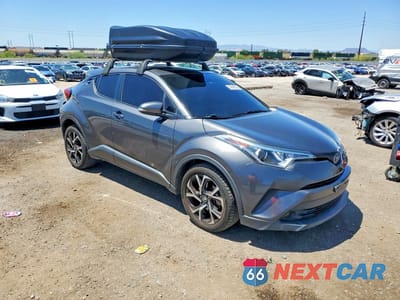 Czwarte zdjęcie samochodu z boku: 2018 TOYOTA C-HR XLE PREMIUM VIN:NMTKHMBX9JR045728 - miniatura