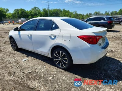 Drugie zdjęcie samochodu z przodu: 2018 TOYOTA COROLLA SE VIN:2T1BURHE1JC014529 - miniatura