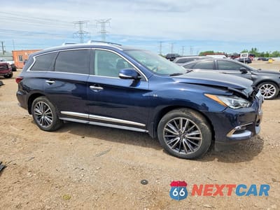 Czwarte zdjęcie samochodu z boku: 2020 INFINITI QX60 LUXE VIN:5N1DL0MM2LC517028 - miniatura
