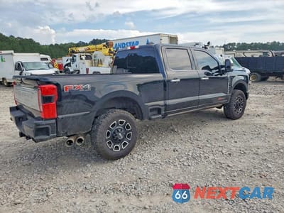 Trzecie zdjęcie samochodu z tyłu: 2024 FORD F250 SUPER DUTY VIN:1FT8W2BM6REE29950 - miniatura