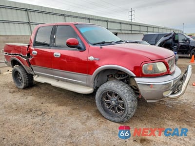Czwarte zdjęcie samochodu z boku: 2002 FORD F150 SUPERCREW VIN:1FTRW08L62KB27461 - miniatura