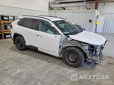 Czwarte zdjęcie samochodu z boku: 2021 TOYOTA RAV4 LE VIN:2T3F1RFV0MC200264 - miniatura