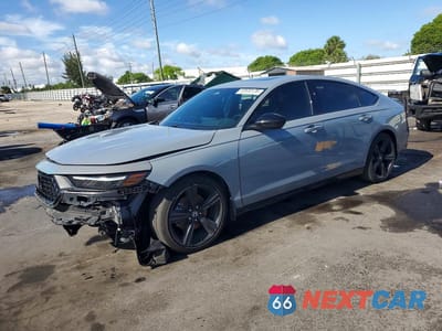 2023 HONDA ACCORD HYBRID SPORT-L 1HGCY2F70PA038596 - główne zdjęcie licytacji z USA - miniatura