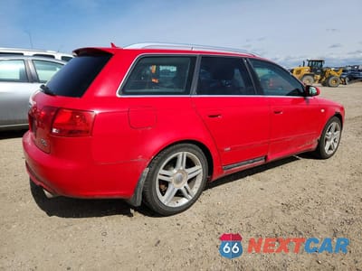 Trzecie zdjęcie samochodu z tyłu: 2008 AUDI A4 2.0T AVANT QUATTRO VIN:WAUKF68E98A145230 - miniatura