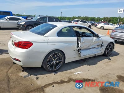 Trzecie zdjęcie samochodu z tyłu: 2019 BMW 440I VIN:WBA4Z5C52KEE17539 - miniatura
