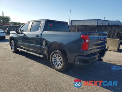 Drugie zdjęcie samochodu z przodu: 2021 CHEVROLET SILVERADO C1500 RST VIN:1GCPWDET2MZ386297 - miniatura