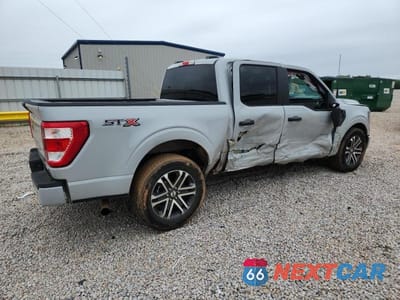 Trzecie zdjęcie samochodu z tyłu: 2023 FORD F150 SUPERCREW VIN:1FTEW1CP8PKF36678 - miniatura