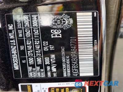 Zdjęcie 14 z 14 samochodu: 2023 MERCEDES-BENZ GLE 450 4MATIC VIN:4JGFB5KB0PA847701 - miniatura