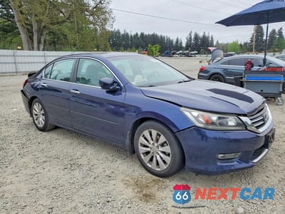 Czwarte zdjęcie samochodu z boku: 2013 HONDA ACCORD EXL VIN:1HGCR2F81DA132486 - miniatura