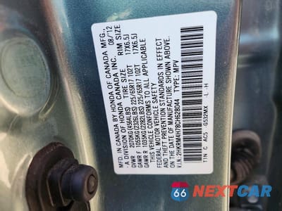 Zdjęcie 13 z 13 samochodu: 2012 HONDA CR-V EXL VIN:2HKRM4H78CH628044 - miniatura