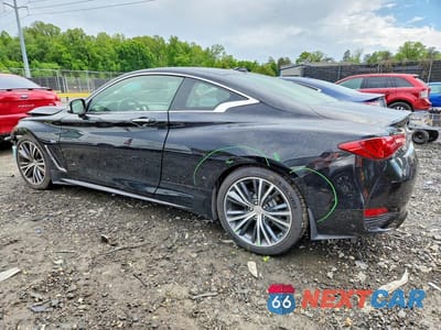 Drugie zdjęcie samochodu z przodu: 2018 INFINITI Q60 3.0T LUXE VIN:JN1EV7EL7JM393141 - miniatura