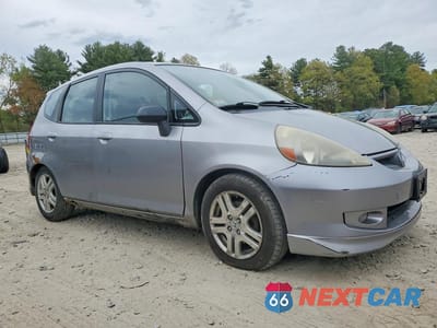 Czwarte zdjęcie samochodu z boku: 2007 HONDA FIT S VIN:JHMGD38677S028839 - miniatura