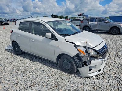 Czwarte zdjęcie samochodu z boku: 2023 MITSUBISHI MIRAGE ES VIN:ML32AUHJ9PH004752 - miniatura