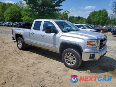 Czwarte zdjęcie samochodu z boku: 2015 GMC SIERRA K1500 SLE VIN:1GTV2UEC7FZ221304 - miniatura