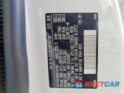 Zdjęcie 13 z 13 samochodu: 2019 VOLVO XC90 T6 MOMENTUM VIN:YV4A22PK0K1441980 - miniatura