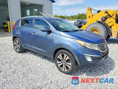 Czwarte zdjęcie samochodu z boku: 2012 KIA SPORTAGE EX VIN:KNDPC3A23C7273341 - miniatura