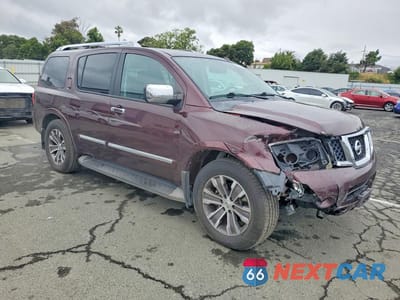 Czwarte zdjęcie samochodu z boku: 2015 NISSAN ARMADA SL VIN:5N1AA0ND1FN623227 - miniatura