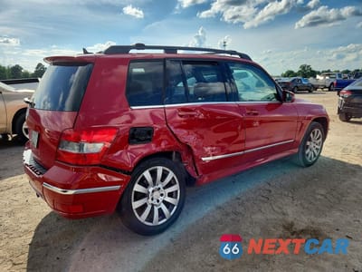 Trzecie zdjęcie samochodu z tyłu: 2011 MERCEDES-BENZ GLK 350 VIN:WDCGG5GB7BF625214 - miniatura