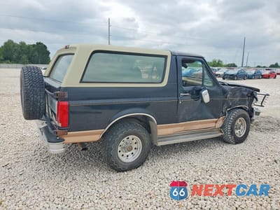 Trzecie zdjęcie samochodu z tyłu: 1994 FORD BRONCO U100 VIN:1FMEU15H3RLA96423 - miniatura