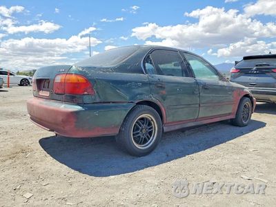 Trzecie zdjęcie samochodu z tyłu: 2000 HONDA CIVIC LX VIN:JHMEJ6670YS011458 - miniatura
