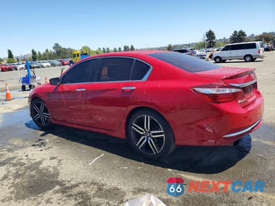 Drugie zdjęcie samochodu z przodu: 2017 HONDA ACCORD SPORT VIN:1HGCR2F54HA245313 - miniatura