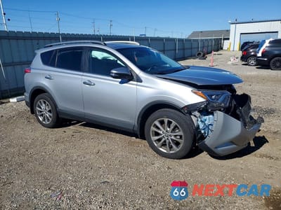Czwarte zdjęcie samochodu z boku: 2017 TOYOTA RAV4 LIMITED VIN:2T3DFREV3HW666155 - miniatura