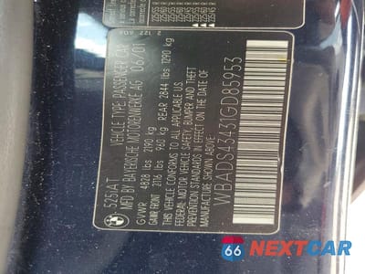 Zdjęcie 13 z 13 samochodu: 2001 BMW 525 IT AUTOMATIC VIN:WBADS43431GD85953 - miniatura