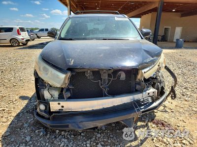 Piąte zdjęcie samochodu w środku: 2014 TOYOTA HIGHLANDER XLE VIN:5TDKKRFH5ES031429 - miniatura