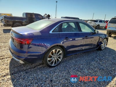 Trzecie zdjęcie samochodu z tyłu: 2021 AUDI A4 PREMIUM PLUS 45 VIN:WAUEAAF43MA036443 - miniatura