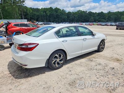 Trzecie zdjęcie samochodu z tyłu: 2016 HONDA ACCORD LX VIN:1HGCR2F35GA084466 - miniatura