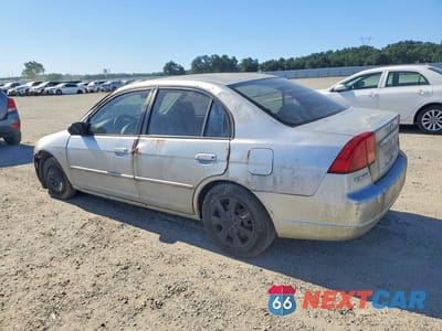 Drugie zdjęcie samochodu z przodu: 2002 HONDA CIVIC EX VIN:2HGES26792H566125 - miniatura