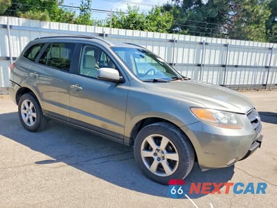 Czwarte zdjęcie samochodu z boku: 2007 HYUNDAI SANTA FE SE VIN:5NMSH13E87H029951 - miniatura