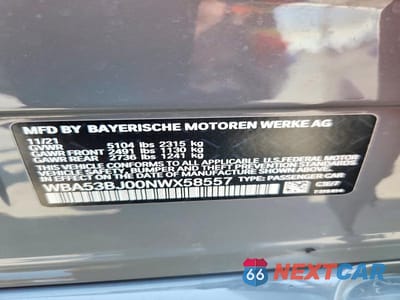 Zdjęcie 12 z 12 samochodu: 2022 BMW 540 I VIN:WBA53BJ00NWX58557 - miniatura