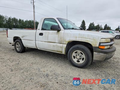 Czwarte zdjęcie samochodu z boku: 2002 CHEVROLET SILVERADO C1500 VIN:1GCEC14W12Z137724 - miniatura