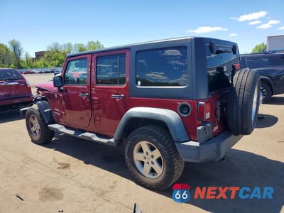 Drugie zdjęcie samochodu z przodu: 2011 JEEP WRANGLER UNLIMITED SPORT VIN:1J4BA3H13BL548638 - miniatura