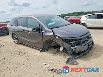 Czwarte zdjęcie samochodu z boku: 2026 HONDA ODYSSEY EXL VIN:5FNRL6H61TB007300 - miniatura