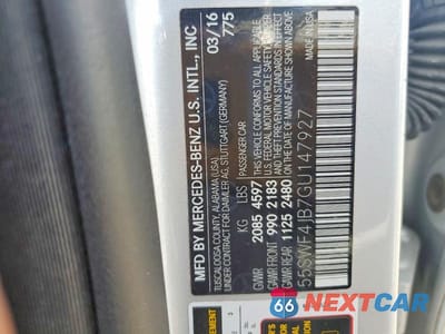 Zdjęcie 12 z 12 samochodu: 2016 MERCEDES-BENZ C 300 VIN:55SWF4JB7GU147927 - miniatura