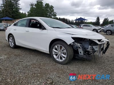 Czwarte zdjęcie samochodu z boku: 2020 CHEVROLET MALIBU LT VIN:1G1ZD5ST7LF116225 - miniatura