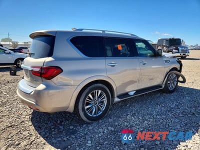 Trzecie zdjęcie samochodu z tyłu: 2021 INFINITI QX80 LUXE VIN:JN8AZ2AD8M9861536 - miniatura