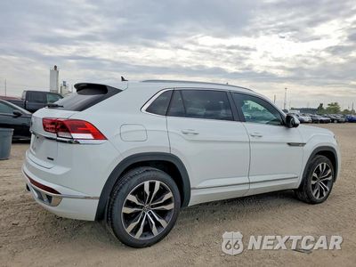 Trzecie zdjęcie samochodu z tyłu: 2021 VOLKSWAGEN ATLAS CROSS SPORT SEL R-LINE VIN:1V2SE2CA2MC214677 - miniatura