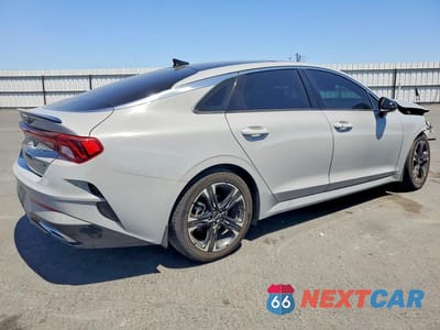 Trzecie zdjęcie samochodu z tyłu: 2022 KIA K5 GT LINE VIN:5XXG64J29NG126352 - miniatura